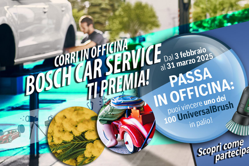 Bosch Car Service vi premia… festeggiate con noi tutte le donne e i papà!