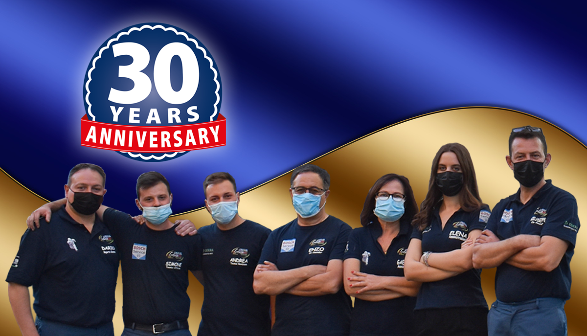 Festeggia con noi l’anniversario dei 30 anni di attività!